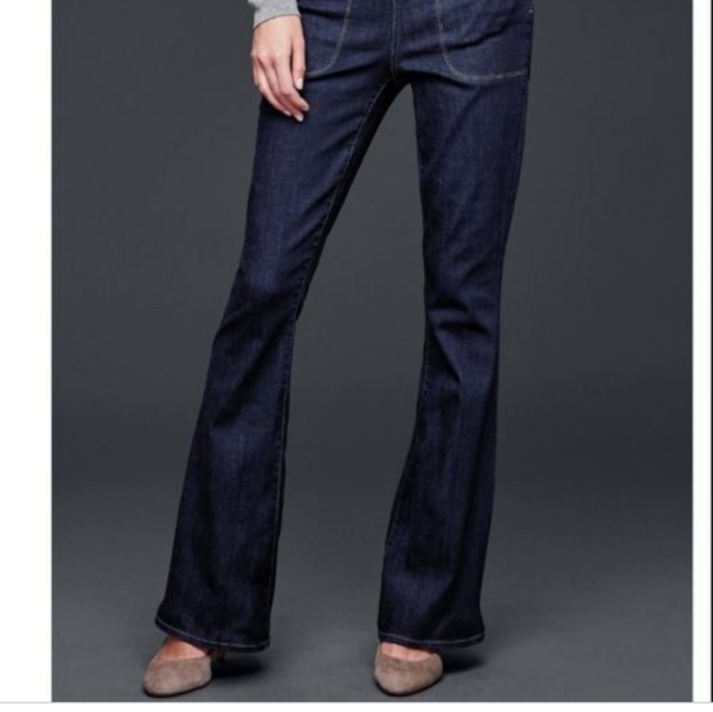 Gap jeans resolution skinny flare